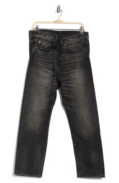 R13 Crossover Straight Leg Jeans