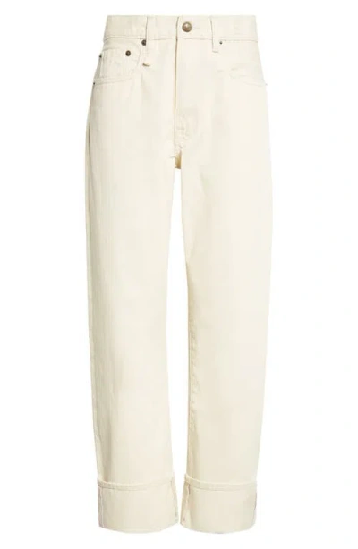 R13 R13 CUFFED BOYFRIEND JEANS