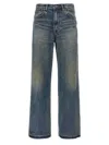 R13 Jane Straight Leg In Blue