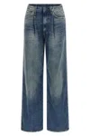 R13 Belt Loop Jeans In Blue