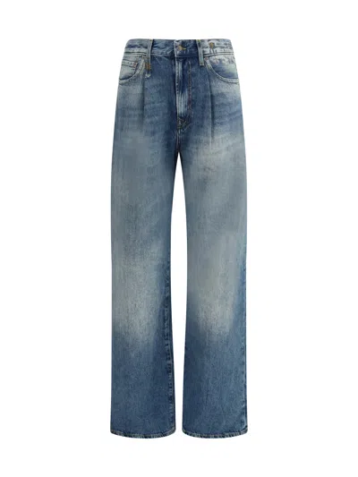 R13 Damon Jeans In Blue