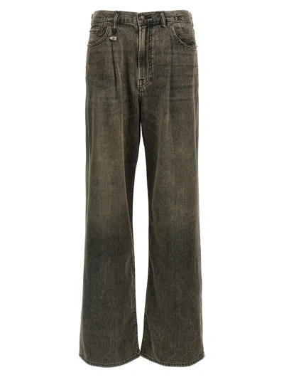 R13 Damon Jeans Gray In Brown