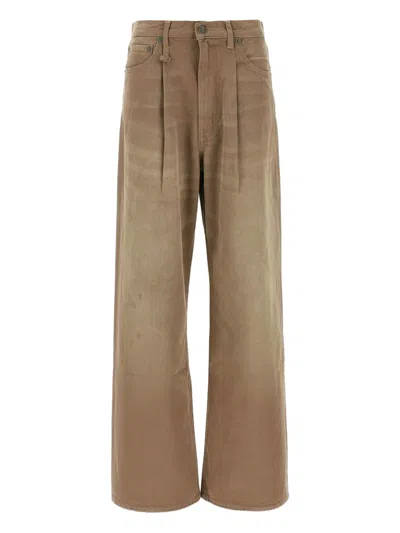 R13 DAMON PLEATED JEANS