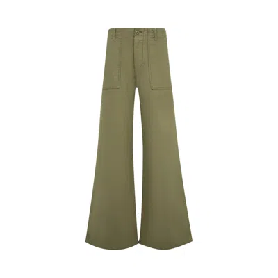 Pre-owned R13 Darcy Flare Utility Pants 'olive Green' | Women's Size 24