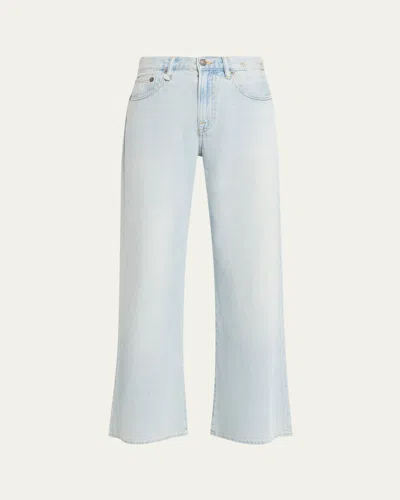 R13 Darcy High-rise Flare Jeans In Blue