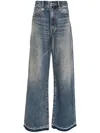 R13 D'arcy Loose Jeans In Blue