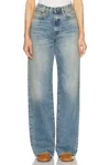 R13 D'arcy Loose Straight Leg In Veiled Blue