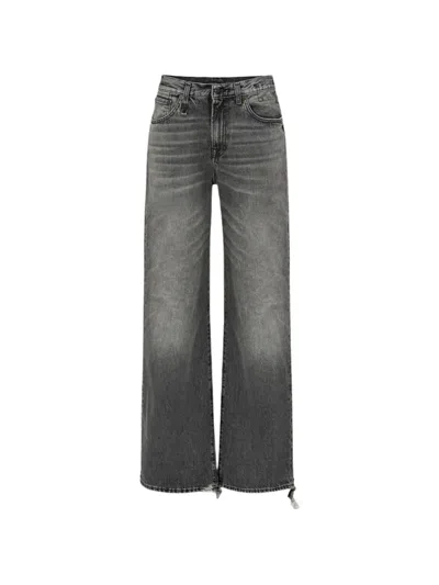 R13 D'arcy Loose-fit Jeans In Gray