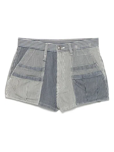 R13 D'arcy Utility Shorts In Blue