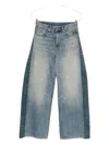 R13 Darcy Wide-leg Jeans In Blue