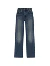 R13 Belt-loop Jeans In Blue