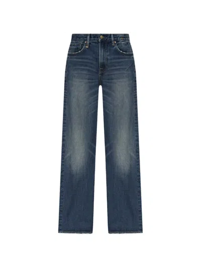 R13 D'ARCY WIDE-LEG JEANS