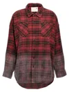 R13 Plaid-pattern Shirt In Multicolor