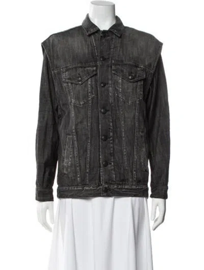 Pre-owned R13 Denim Jacket In Black
