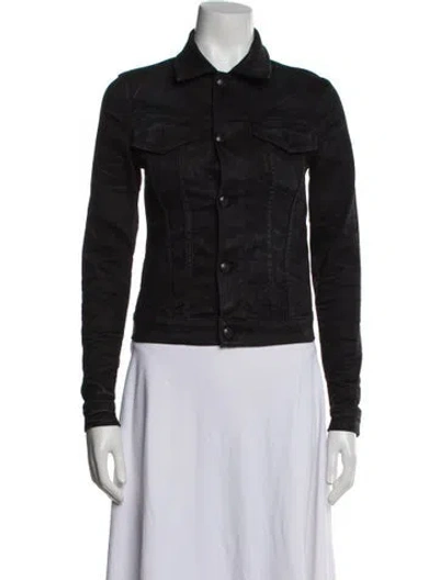 Pre-owned R13 Denim Jacket In Black