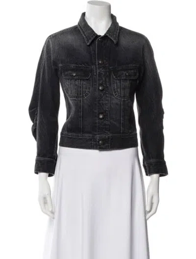 Pre-owned R13 Denim Jacket In Black