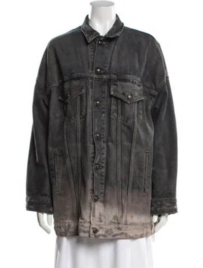 Pre-owned R13 Denim Jacket In Black