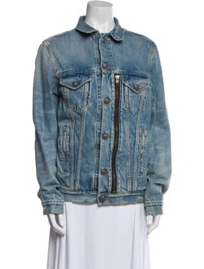 Pre-owned R13 Denim Jacket In Blue