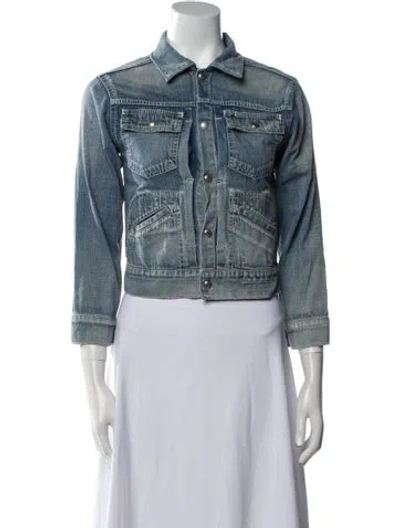 Pre-owned R13 Denim Jacket In Blue