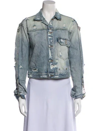 Pre-owned R13 Denim Jacket In Blue