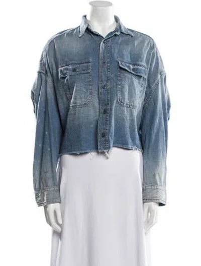 Pre-owned R13 Denim Jacket In Blue