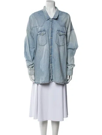Pre-owned R13 Denim Jacket In Blue