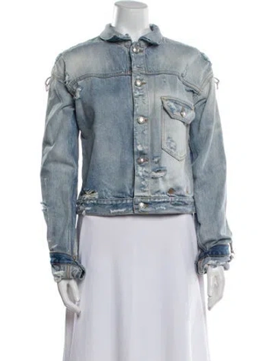 Pre-owned R13 Denim Jacket In Blue