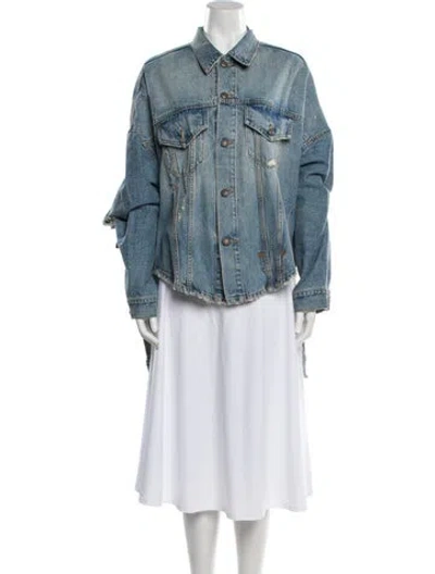 Pre-owned R13 Denim Jacket In Blue
