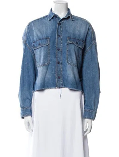 Pre-owned R13 Denim Jacket In Blue