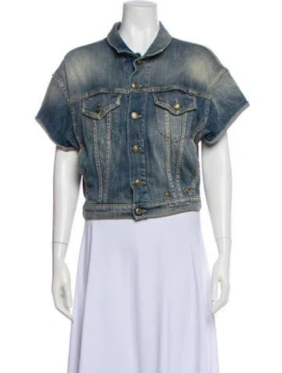 Pre-owned R13 Denim Jacket In Blue