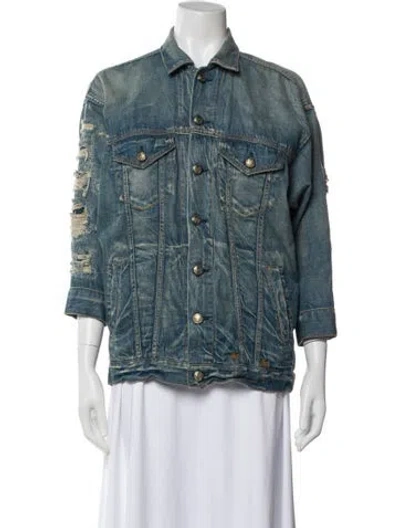 Pre-owned R13 Denim Jacket In Blue