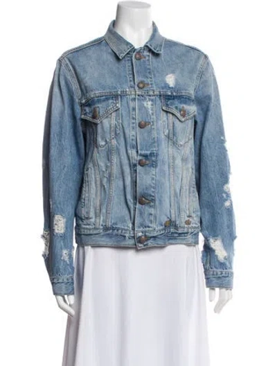 Pre-owned R13 Denim Jacket In Blue
