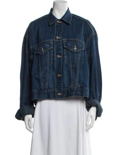 Pre-owned R13 Denim Jacket In Blue