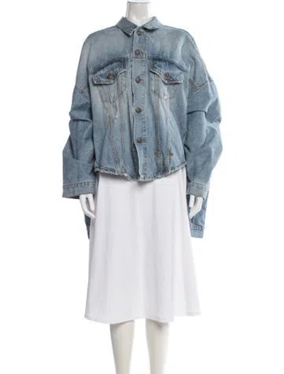 Pre-owned R13 Denim Jacket In Blue