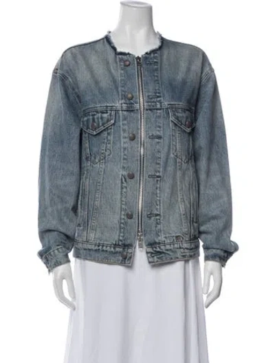 Pre-owned R13 Denim Jacket In Blue