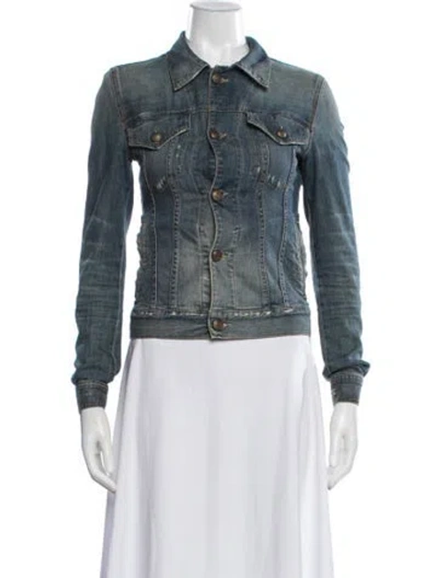 Pre-owned R13 Denim Jacket In Blue