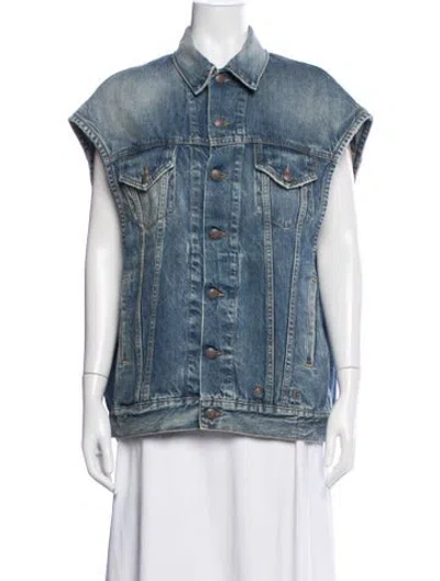 Pre-owned R13 Denim Jacket In Blue