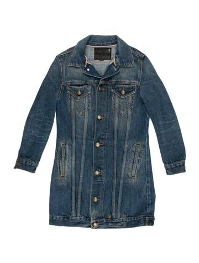 Pre-owned R13 Denim Jacket In Blue