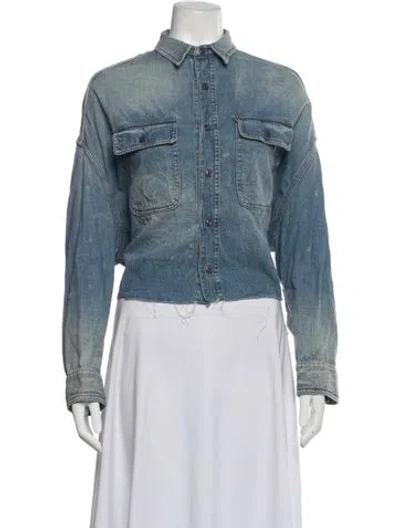 Pre-owned R13 Denim Jacket In Blue