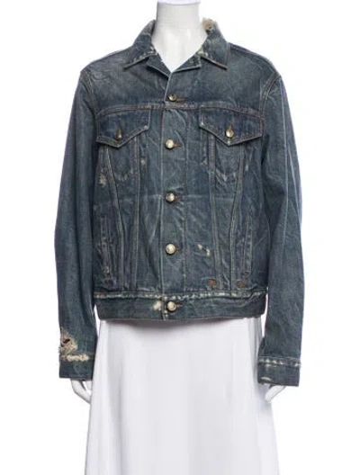 Pre-owned R13 Denim Jacket In Blue
