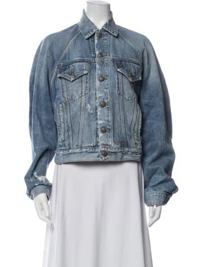 Pre-owned R13 Denim Jacket In Blue