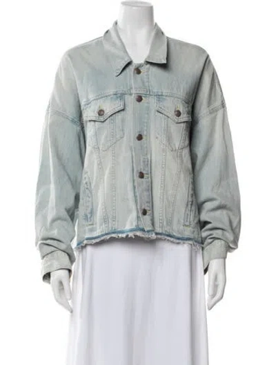 Pre-owned R13 Denim Jacket In Blue