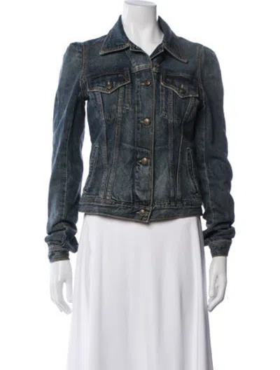 Pre-owned R13 Denim Jacket In Blue