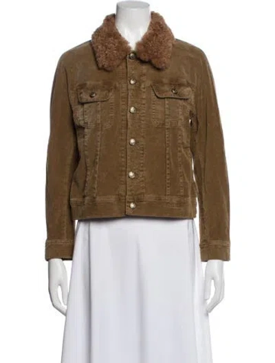 Pre-owned R13 Denim Jacket In Brown