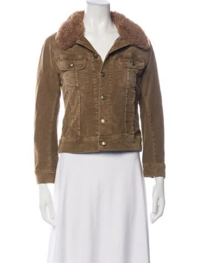 Pre-owned R13 Denim Jacket In Brown
