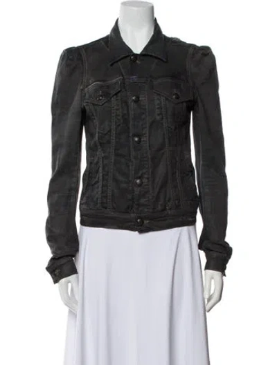Pre-owned R13 Denim Jacket In Gray