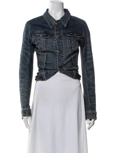 Pre-owned R13 Denim Jacket W/ Tags In Blue