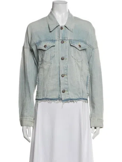Pre-owned R13 Denim Jacket W/ Tags In Blue