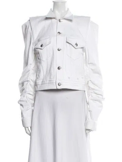 Pre-owned R13 Denim Jacket In White
