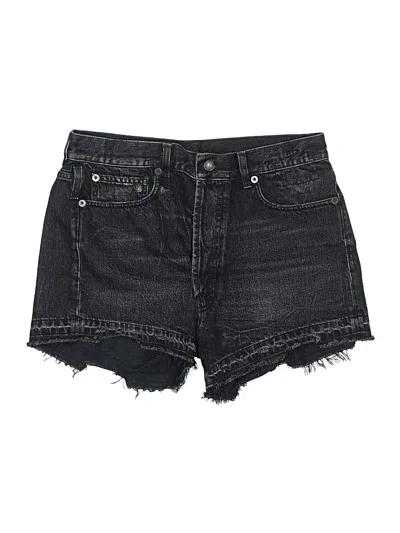 Pre-owned R13 Denim Shorts In Black